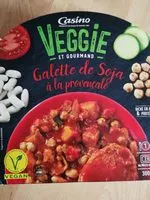 Sucre et nutriments contenus dans Casino veggie