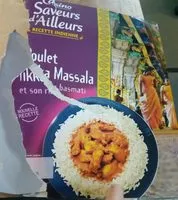 Sokerin määrä sisällä Poulet Tikka Massala et son riz basmati