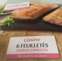 Jumlah gula yang masuk Feuilletes jambon emmental