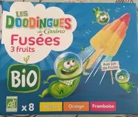 Sucre et nutriments contenus dans Les doodingued