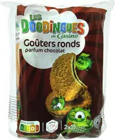 Zuckermenge drin Goûters ronds parfum chocolat