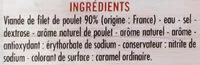 Suhkru kogus sees Blanc de poulet