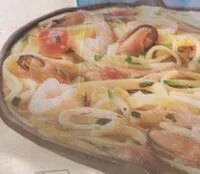 चीनी की मात्रा Tagliatelles aux fruits de mer, surgelé