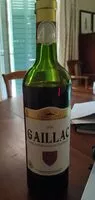 Amount of sugar in Gaillac rouge