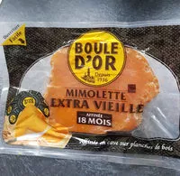 Cantidad de azúcar en Mimolette extra vieille