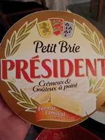 Количество сахара в President petit brie 500g