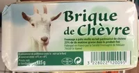 Sucre et nutriments contenus dans Brique de chevre