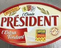 Suhkru kogus sees President ovale extra fondant 200g