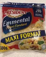 Jumlah gula yang masuk President emmental rape fondant 500g