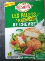İçindeki şeker miktarı Chèvre chauds panure craquante au riz soufflé