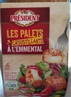 Sucre et nutriments contenus dans President cote repas