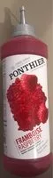 Sokerin määrä sisällä Coulis framboise