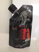 Sokerin määrä sisällä Coulis de fruit rouges