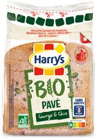 İçindeki şeker miktarı Harrys pain de mie pave bio aux graines de chia et courge 250g