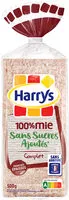 Cantidad de azúcar en Harrys pain de mie 100% mie complet sans croute sans sucres ajoutés