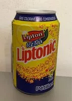 Suhkru kogus sees Lipton Liptonic l'original pétillant 33 cl