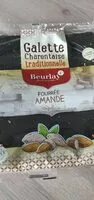 Quantité de sucre dans Galette Charentaise traditionnelle fourrée amande