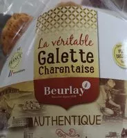 Quantité de sucre dans Galette charentaise