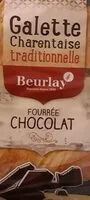 Quantité de sucre dans Galette charentaise fourrée chocolat