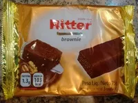 Количество сахара в Ritter - barra de cereais - brownie