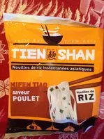 Quantité de sucre dans Nouilles de Riz Instantanées Asiatiques Mifen Tiao saveur Poulet