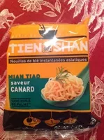 Quantité de sucre dans Nouilles de blé saveur canard