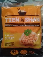 Quantité de sucre dans Nouilles de blé instantanées asiatiques saveur curry