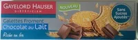 Количество сахара в Galettes froment chocolat au lait
