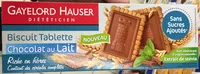 含糖量 Biscuit tablette chocolat au lait