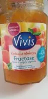 入っている砂糖の量 Confiture abricots