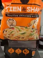 Quantité de sucre dans Nouilles chinoises en nid