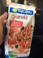 Zuckermenge drin Granola Fruits Rouges