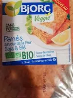 चीनी की मात्रा Panés saveur de la Mer soja et blé