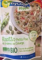 Amount of sugar in Risotto Petits pois et graines de courge
