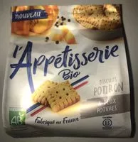 Quantité de sucre dans Biscuits Potiron & 2 Poivres