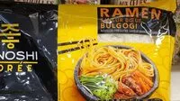 İçindeki şeker miktarı Ramen  saveur  bœuf bulgogi