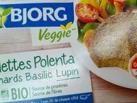 चीनी की मात्रा Galettes polenta epinards basilic lupin