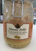 入っている砂糖の量 Moutarde de Dijon