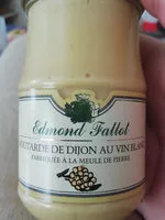 入っている砂糖の量 Moutarde Au Vin Blanc