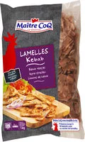 Suhkru kogus sees Lamelles Kebab