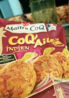 Cantidad de azúcar en CoQ' Ailes, pané Indien