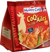 Cantidad de azúcar en Maxi Coq Ailes Nature