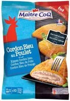 入っている砂糖の量 Cordon bleu au poulet 1kg