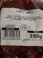 Suhkru kogus sees Foies de poulet (3 x 300g)