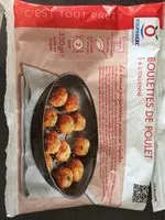 Suhkru kogus sees Boulette de poulet