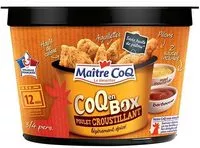 Suhkru kogus sees Coq en box poulet croustillant légèrement épicé