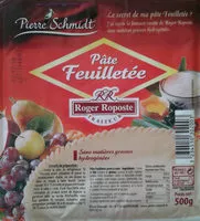 Sucre et nutriments contenus dans Roger roposte