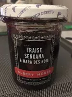 Sokerin määrä sisällä Fraise Sengana & Mara des bois