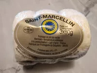 Sucre et nutriments contenus dans Saint marcellin