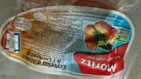 Sokerin määrä sisällä Cervelas d'Alsace à l'emmental